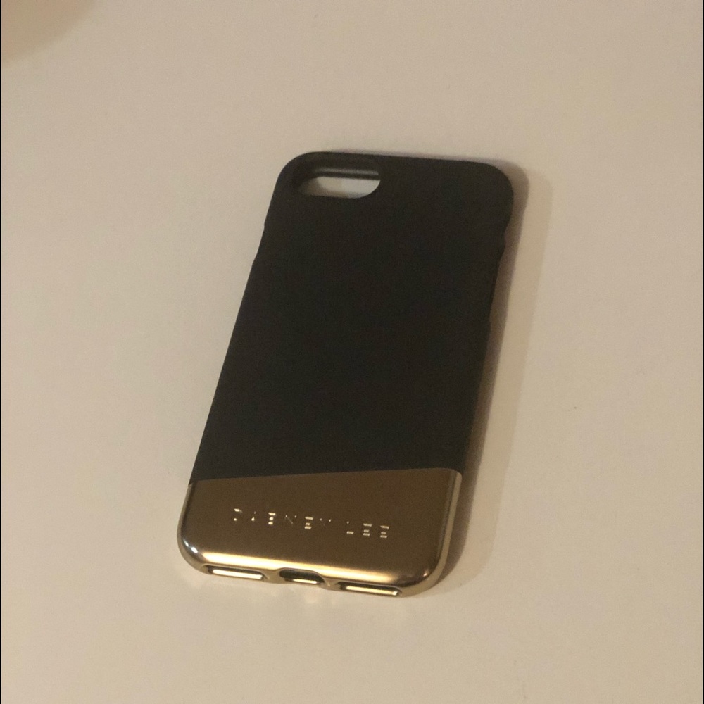 Dabney Lee black and gold iPhone 7 case